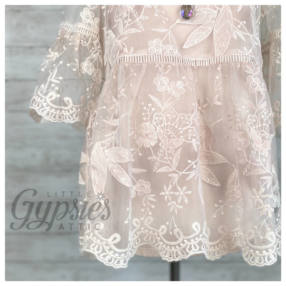 POL Fairy Angel 2 Piece Baby Doll Top - Picture 7 of 12